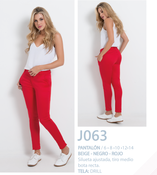 Pantalon J063 Fiory