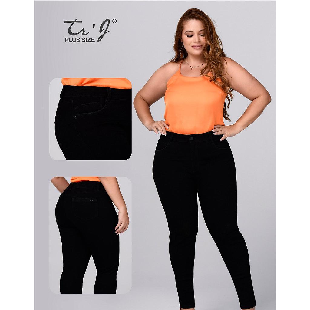 Pantalon de Dama Skinny Size Plus Truccos P22092402