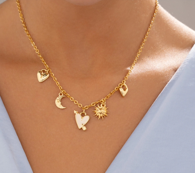 Accesorio AVEMARIA Collar con Aretes 321150