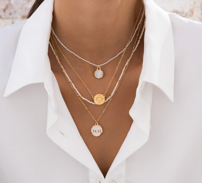 Accesorio AVEMARIA Set de Collares con Aretes 31492