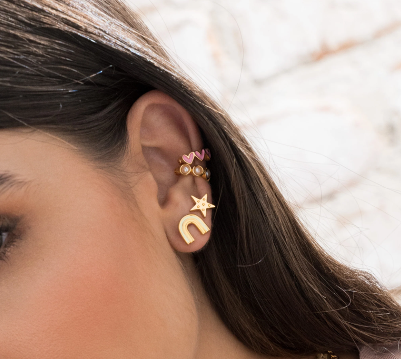 Accesorio AVEMARIA Aretes de 3 Piezas 71301