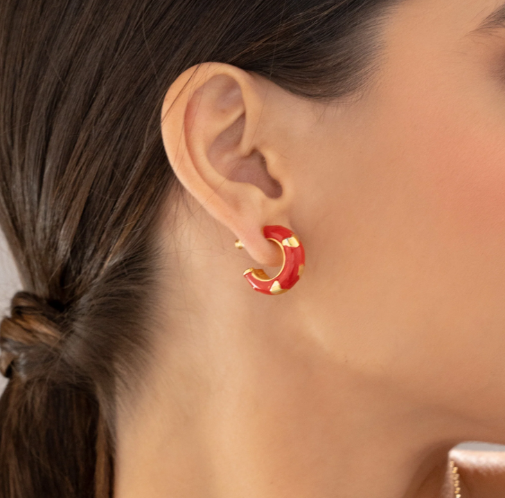 Accesorio AVEMARIA Aretes Dorados 22198