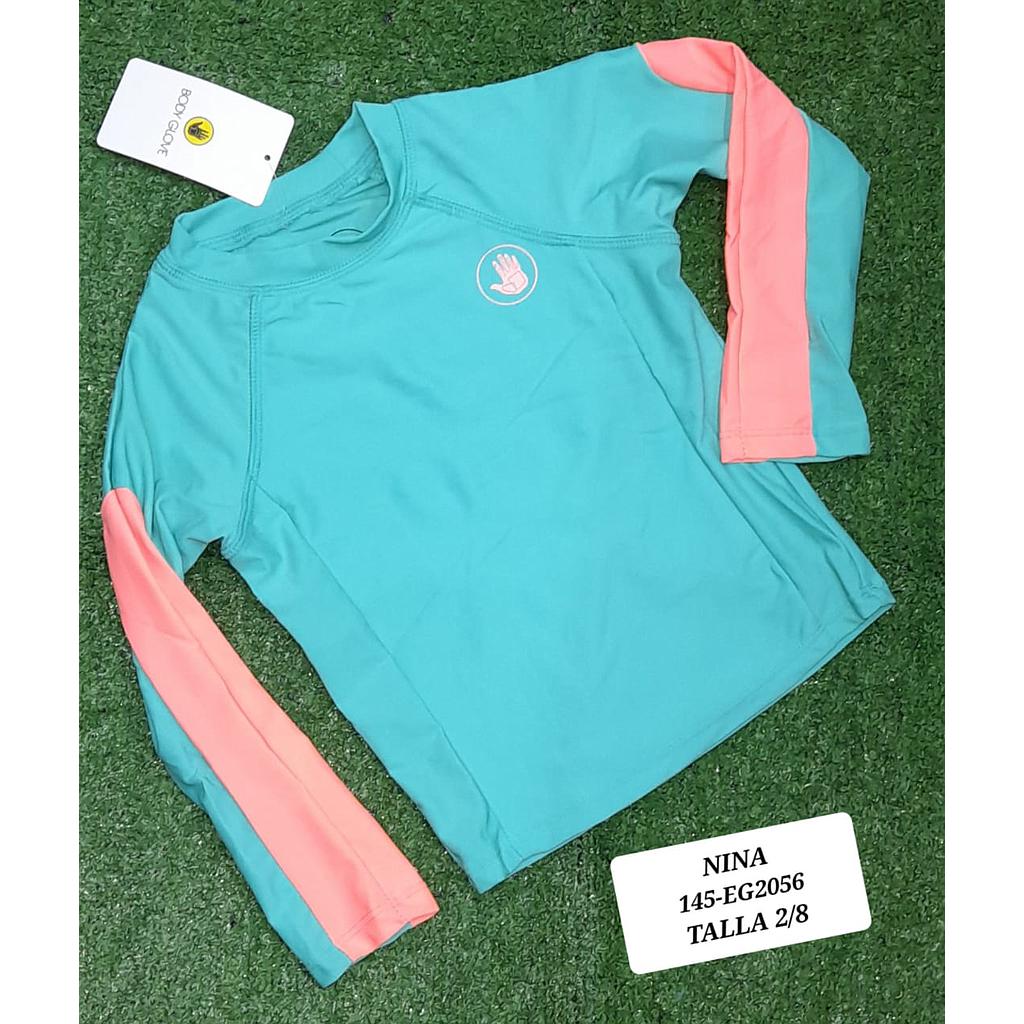 Traje de Baño Playera Niña Body Glove 145-EG2056